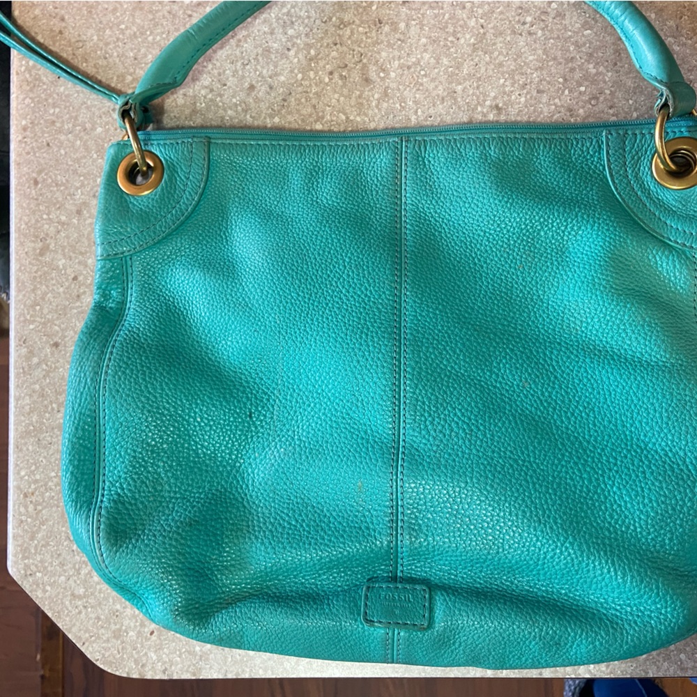Turquoise FOSSIL purse - Picture 2 of 3